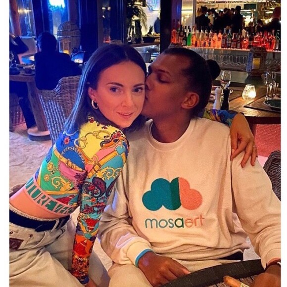 Stromae et sa chérie Coralie Barbier sur Instagram.