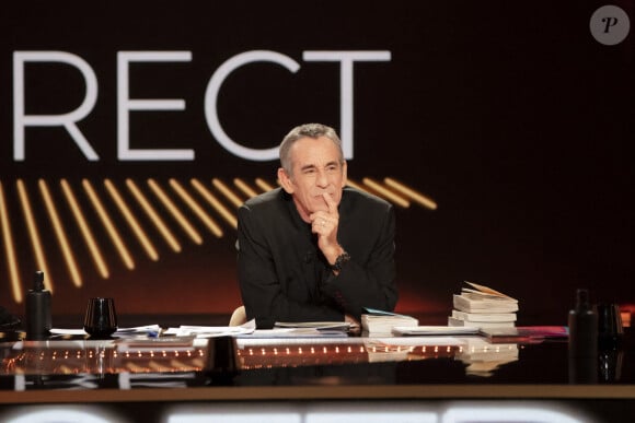 Exclusif - Thierry Ardisson - Enregistrement de l'émission "On Est En Direct" (OEED), présentée par L.Ruquier, diffusée sur France 2 le 6 mars © Jack Tribeca / Bestimage