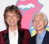 Ron Wood (Ronnie Wood), Keith Richards, Mick Jagger et Charlie Watts à la soirée "Cuervo: The Rolling Stones Tour Pick" à New York.