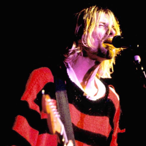 Kurt Cobain sur scène © Kritin Callahan/LFI/ABACA.
