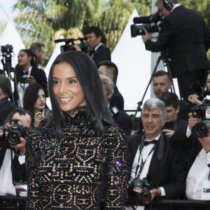 Shy'm - Montée des marches du film "Everybody Knows" lors de la cérémonie d'ouverture du 71ème Festival International du Film de Cannes. Le 8 mai 2018 © Borde-Jacovides-Moreau/Bestimage