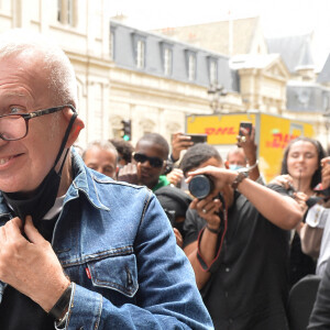 Jean-Paul Gaultier - Personnalités au défilé de mode Haute-Couture 2021/2022 Jean Paul Gaultier à Paris, France, le 7 juillet 2021. © Veeren-Clovis/Bestimage 