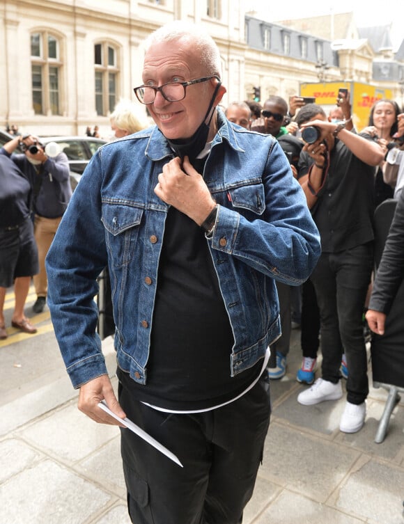 Jean-Paul Gaultier - Personnalités au défilé de mode Haute-Couture 2021/2022 Jean Paul Gaultier à Paris, France, le 7 juillet 2021. © Veeren-Clovis/Bestimage 