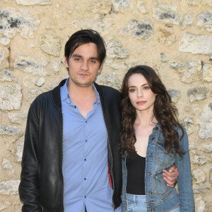 Alain-Fabien Delon et Lola Aubrière au photocall du film "Jours sauvages" lors du 14ème Festival du Film Francophone d'Angoulême. Le 28 août 2021 © Coadic Guirec / Bestimage