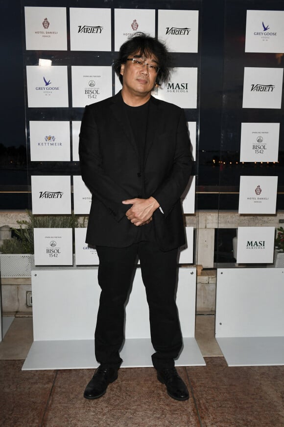 Bong Joon Ho, président du jury de la 78e Mostra de Venise, lors de la soirée organisée par le magazine "Variety" lors du 78ème Festival International du Film de Venise, la Mostra. Venise, le 31 août 2021.