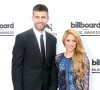 Gerard Pique et sa compagne la chanteuse Shakira - Photocall à l'occasion de la cérémonie des Billboard Music Awards à Las Vegas.