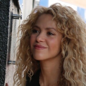 Shakira à Barcelone le 25 janvier 2018.