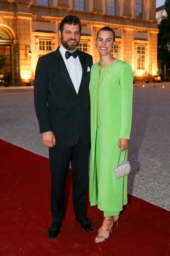 Casimir Prince zu Sayn-Wittgenstein-Sayn, Alana Bunte - Mariage de la princesse Maria Anunciata de Liechtenstein avec son fiancé Emanuele Musini à Vienne, en Autriche, le 4 septembre 2021
