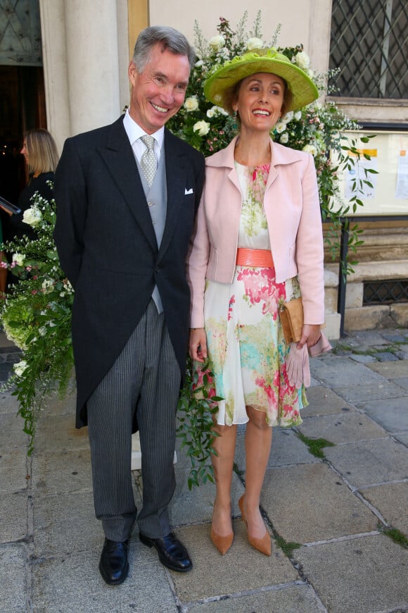 Prince Guillaume of Luxembourg, Princess Sibylla of Luxembourg - Mariage de la princesse Maria Anunciata de Liechtenstein avec son fiancé Emanuele Musini à Vienne, en Autriche, le 4 septembre 2021