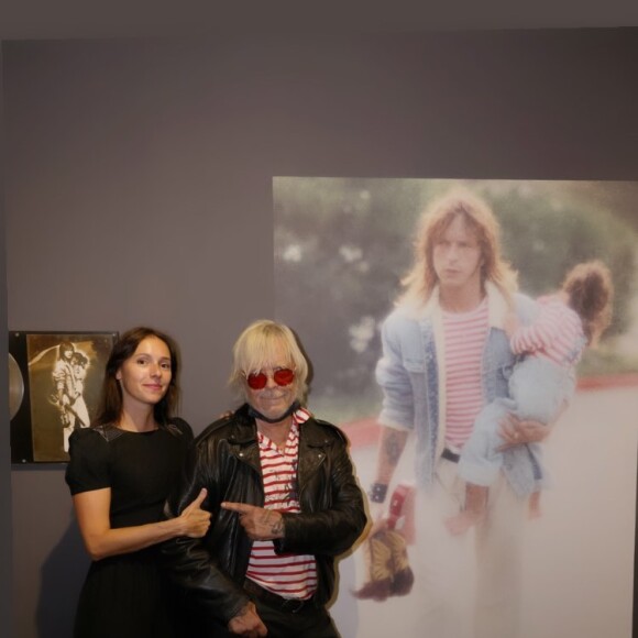 Renaud et sa fille Lolita Séchan.