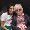 Renaud en famille : sa fille Lolita et sa petite-fille Héloïse, fans de sa "Putain d'expo"