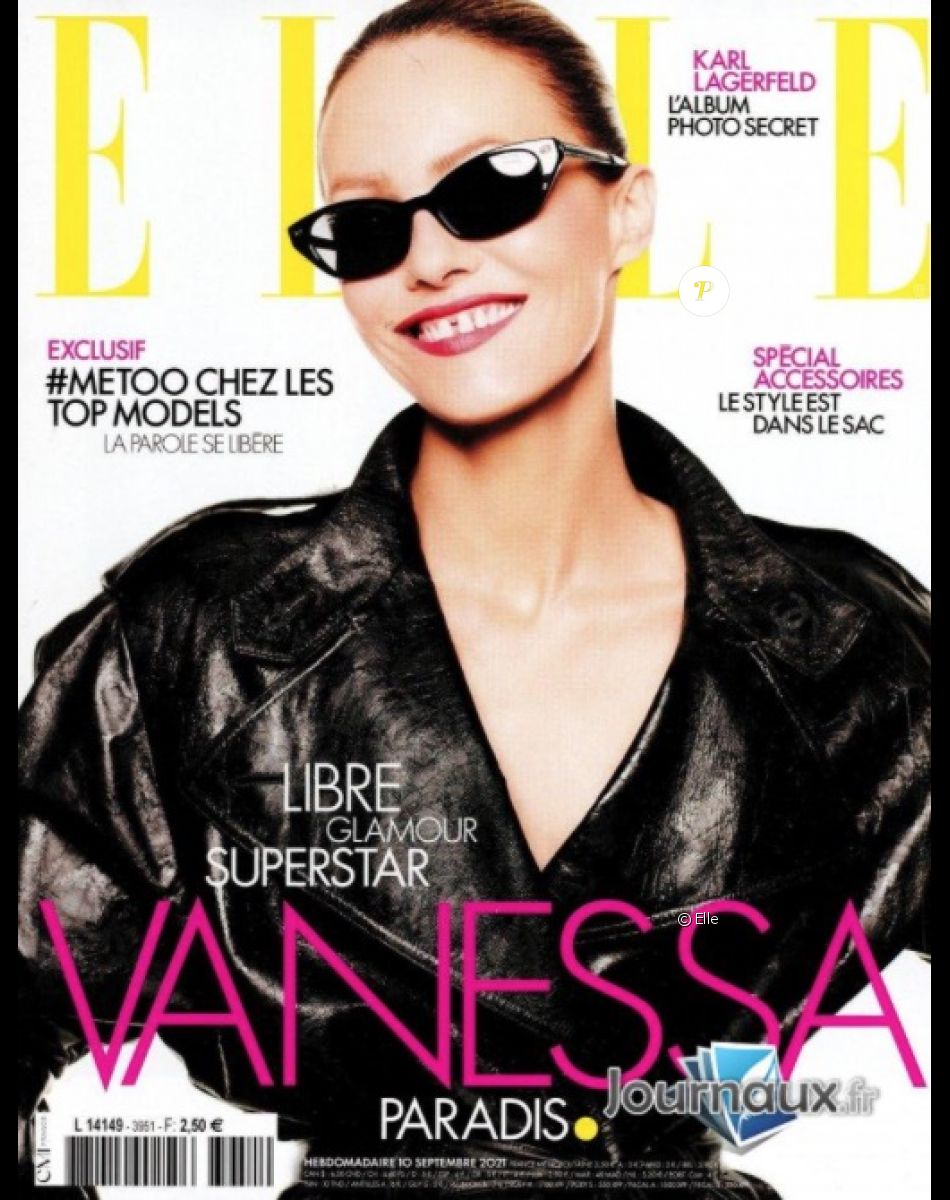 Retrouvez l'interview de Vanessa Paradis dans le magazine Elle, n°3951 du 10 septembre 2021.