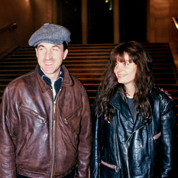 Marie Trintignant et François Cluzet.