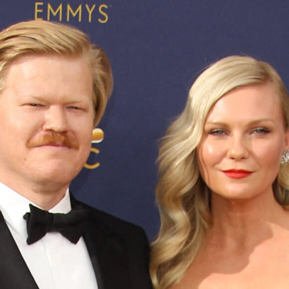 Kirsten Dunst, Jesse Plemons - People au 70ème Primetime Emmy Awards au théâtre Microsoft à Los Angeles le 17 septembre 2018. 