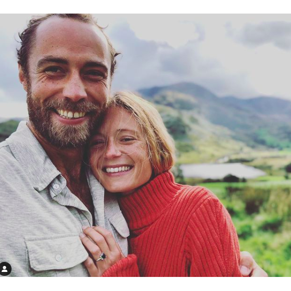 James Middleton et Alizée Thevenet se sont mariés. Septembre 2021.