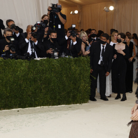 Jennifer Lopez - Soirée du Met Gala (Met Ball) 2021 "Celebrating In America: A Lexicon Of Fashion" au Metropolitan Museum of Art à New York, le 13 septembre 2021.