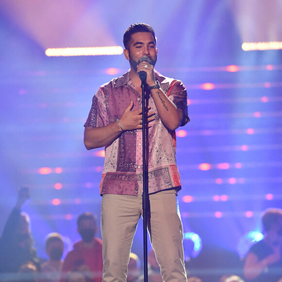 Kendji Girac - Concert - L' événement musical "RFM Music Show" édition spéciale pour les 40 ans de la célèbre radio au Palais des Sports de Levallois-Perret et avec le retour des lives. Ce concert exceptionnel sera retransmis sur C8 le mercredi 30 juin. Émission présentée par B.Montiel et L.Rétory. Levallois-Perret le 26 juin 2021 © Veeren Ramsamy - Pierre Perusseau / Bestimage