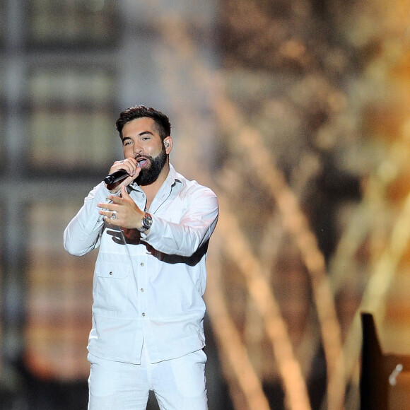 Exclusif -  Kendji Girac (nommé pour la chanson "Evidemment") - Enregistrement de l'émission "La chanson de l'année" au château de Chambord, qui sera diffusée le 5 juin 2021 sur TF1 © Gaffiot-Moreau / Bestimage 