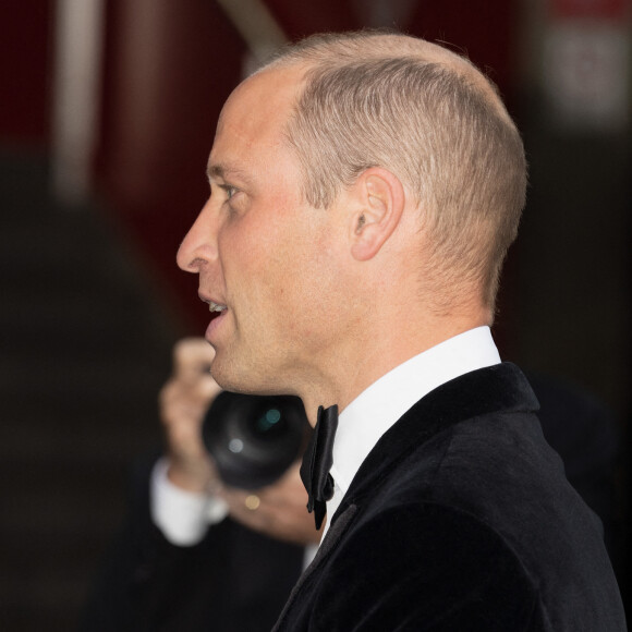 Le prince William, duc de Cambridge, à la soirée des "Sun Who Cares Wins Awards" au Roundhous à Londres, le 14 septembre 2021.