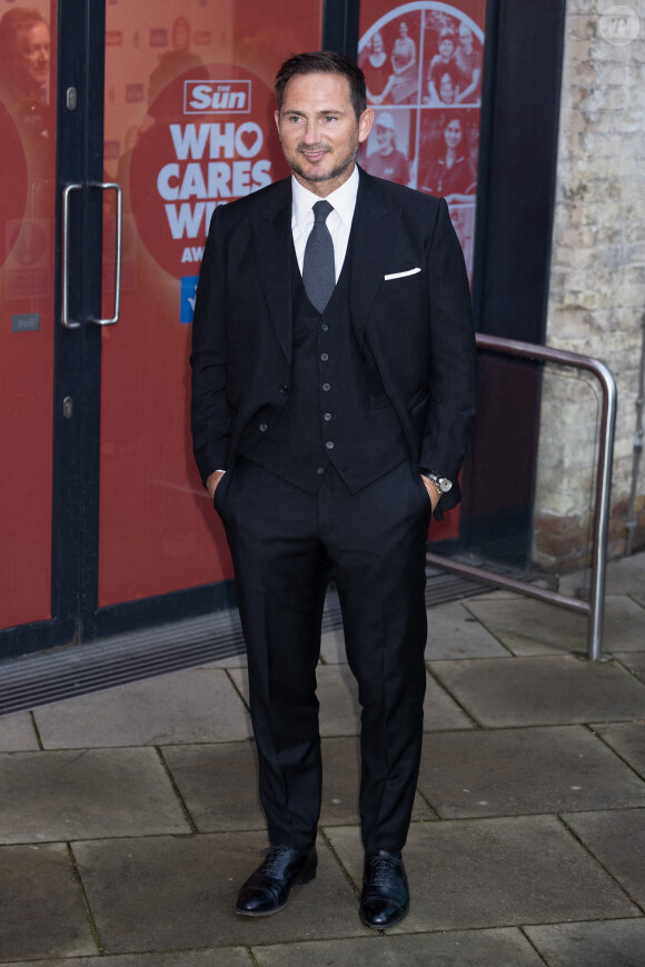 Frank Lampard à la soirée des "Sun Who Cares Wins Awards" au Roundhous à Londres, le 14 septembre 2021.