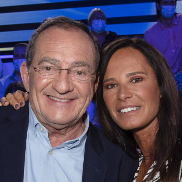 Jean-Pierre Pernaut et sa femme Nathalie Marquay-Pernaut - L'émission TPMP (Touche pas à Mon Poste) diffusée en direct le 31 Aout 2021 sur C8 © Jack Tribeca / Bestimage