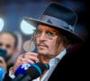 Johnny Depp à la première de "City of Lies" lors de la 47éme édition du Festival du Cinéma Américain de Deauville le 5 septembre 2021.