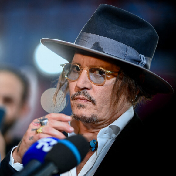 Johnny Depp à la première de "City of Lies" lors de la 47éme édition du Festival du Cinéma Américain de Deauville le 5 septembre 2021.