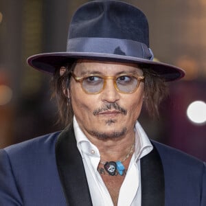 Johnny Depp lors de la première de "City of Lies" lors de la 47éme édition du Festival du Cinéma Américain de Deauville le 5 septembre 2021. © Olivier Borde / Bestimage