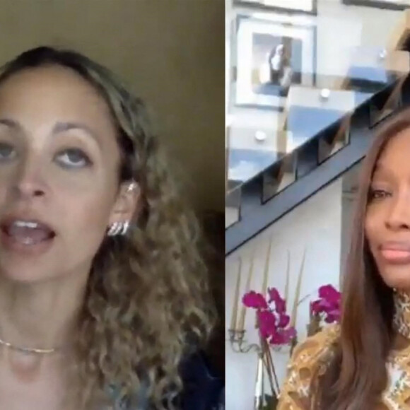 Dans la vidéo No Filter with Naomi: Naomi Campbell, Naomi Campbell discute avec la star de la télé-réalité Nicole Richie. 