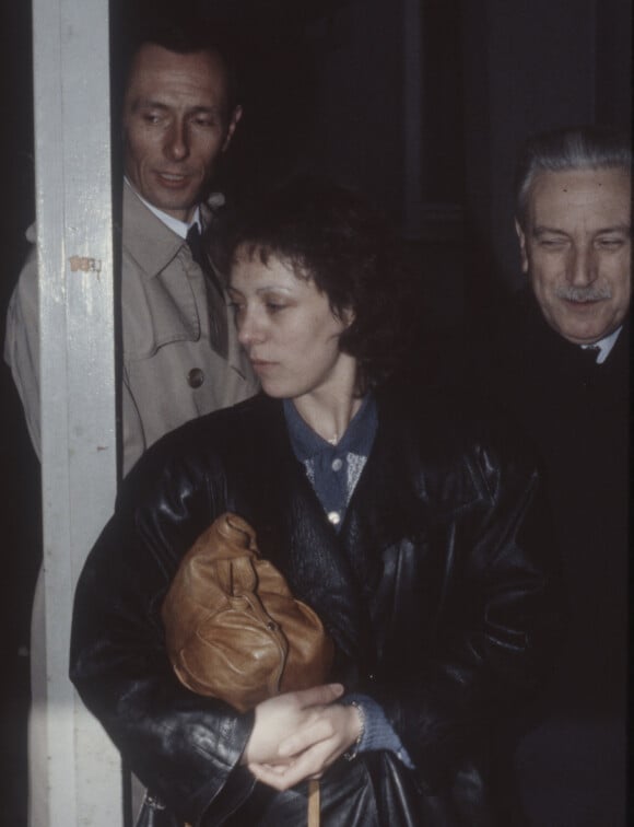 Archives - Christine Villemin, Maîtres Garreau et Mozer - Membres de la famille Villemin lors de l'enquête sur l'affaire Grégory en 1984 