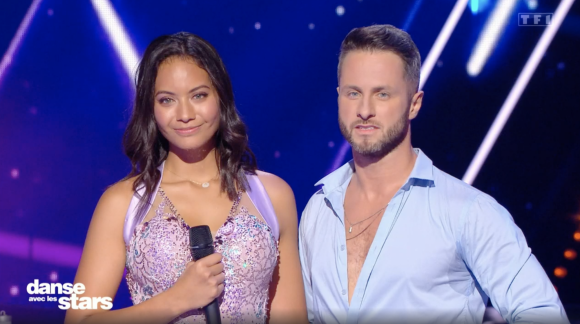 Vaimalama Chaves et Christian Millette dans "Danse avec les stars sur TF1.