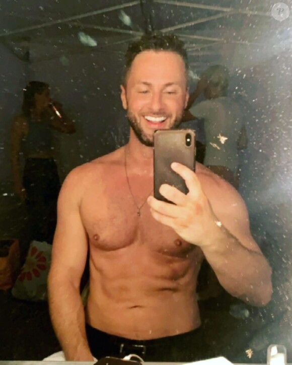 Christian Millette torse nu sur Instagram, août 2021