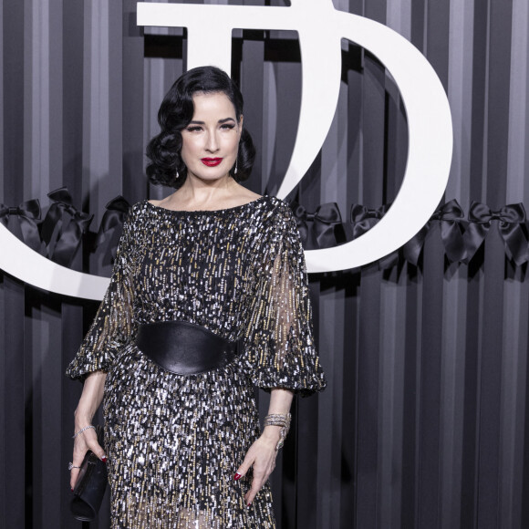 Dita Von Teese - Gala d'ouverture de la saison de la danse 2021/2022 au Palais Garnier à Paris le 24 septembre 2021 © Olivier Borde / Bestimage