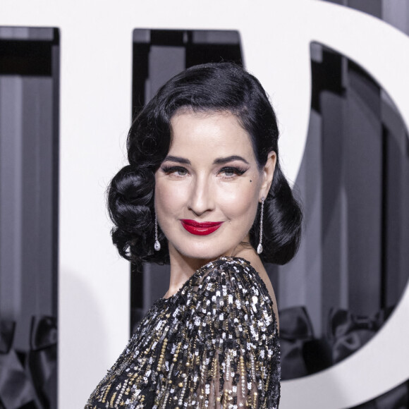 Dita Von Teese - Gala d'ouverture de la saison de la danse 2021/2022 au Palais Garnier à Paris le 24 septembre 2021 © Olivier Borde / Bestimage