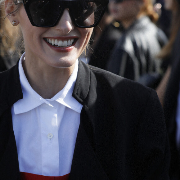 Olivia Palermo - Sorties du défilé de mode Dior lors de la la Fashion Week printemps/été 2022 de Paris, France, le 28 septembre 2021. © Clovis-Veeren/Bestimage