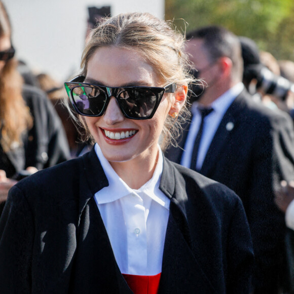 Olivia Palermo - Sorties du défilé de mode Dior lors de la la Fashion Week printemps/été 2022 de Paris, France, le 28 septembre 2021. © Clovis-Veeren/Bestimage