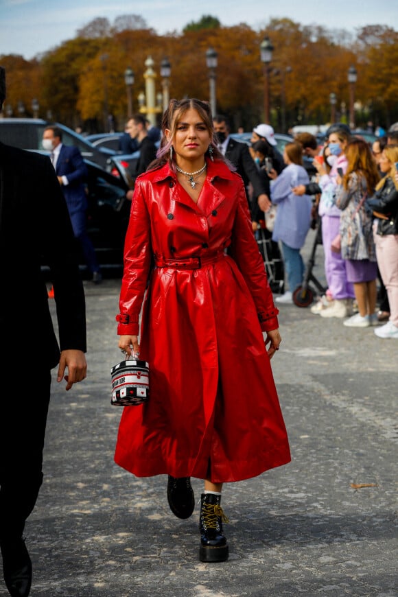 Morgane Polanski - Arrivées au défilé de mode Dior lors de la la Fashion Week printemps/été 2022 de Paris, France, le 28 septembre 2021. © Clovis-Veeren/Bestimage