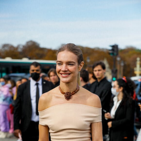 Natalia Vodianova - Arrivées au défilé de mode Dior lors de la la Fashion Week printemps/été 2022 de Paris, France, le 28 septembre 2021. © Clovis-Veeren/Bestimage