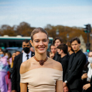 Natalia Vodianova - Arrivées au défilé de mode Dior lors de la la Fashion Week printemps/été 2022 de Paris, France, le 28 septembre 2021. © Clovis-Veeren/Bestimage