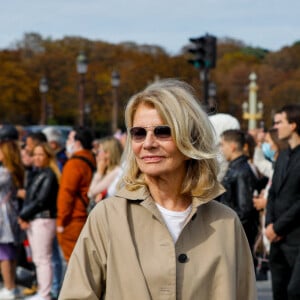 Nicole Garcia - Arrivées au défilé de mode Dior lors de la la Fashion Week printemps/été 2022 de Paris, France, le 28 septembre 2021. © Clovis-Veeren/Bestimage