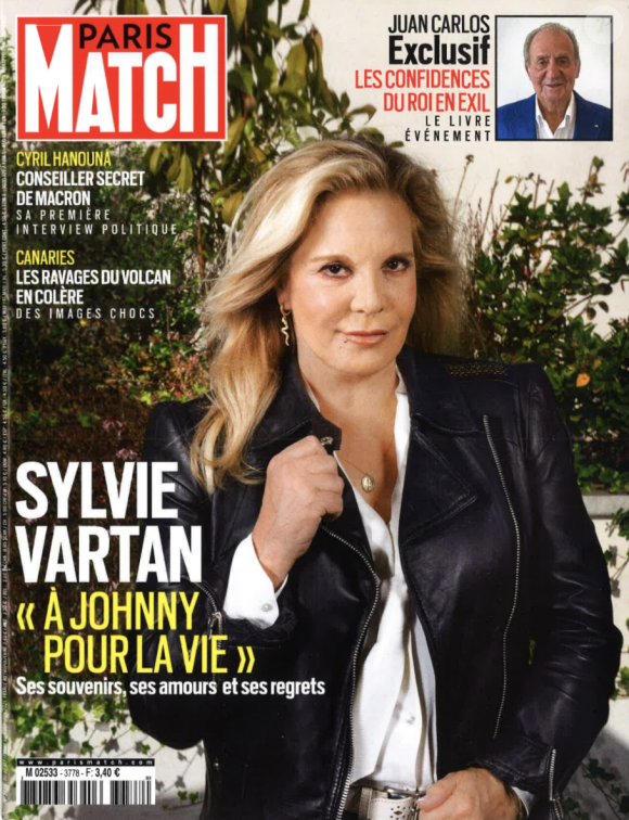 Couverture du nouveau numéro de Paris Match