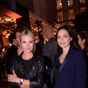 Nathalie Péchalat et Marion Rousse lors de la soirée de réouverture de la boutique "Breitling", située rue de la Paix. Paris, le 3 octobre 2019. © Rachid Bellak/Bestimage