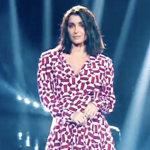 Jenifer enceinte lors du tournage de "The Voice All Stars" - TF1