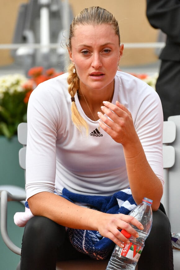 Mladenovic/Babos - Tímea Babos et Kristina Mladenovic remportent la finale double dame lors des internationaux de tennis de Roland Garros à Paris le 11 octobre 2020. © Chryslène Caillaud / Panoramic / Bestimage 