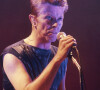 David Bowie en concert à Bruxelles sur le "Outside Tour" 1996