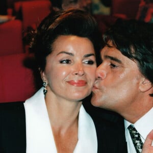 Archives - Bernard Tapie et sa femme Dominique en 1996