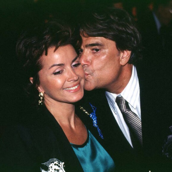 Archives - Bernard Tapie et sa femme Dominique au Festival de Venise en 1996