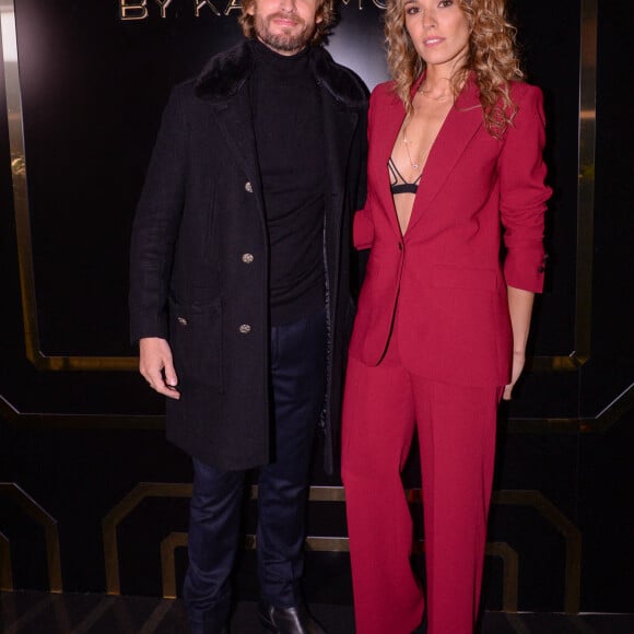 Philippe Lacheau et Elodie Fontan lors de la soirée de présentation de la collection Messika by Kate Moss à l'hôtel Ritz à Paris le 3 octobre 2021. © Rachid Bellak / Bestimage 