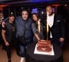 Dj Abdel, le comédien Wahid, Fouad Ben Kouider et sa femme Nawel Debbouze - Soirée d'anniversaire de Fouad Ben Kouider à Paris, le 2 octobre 2021. © Rachid Bellak/Bestimage