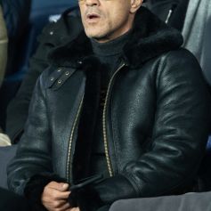 Saïd Taghmaoui dans les tribunes du Parc des Princes à Paris, le 12 janvier 2020.